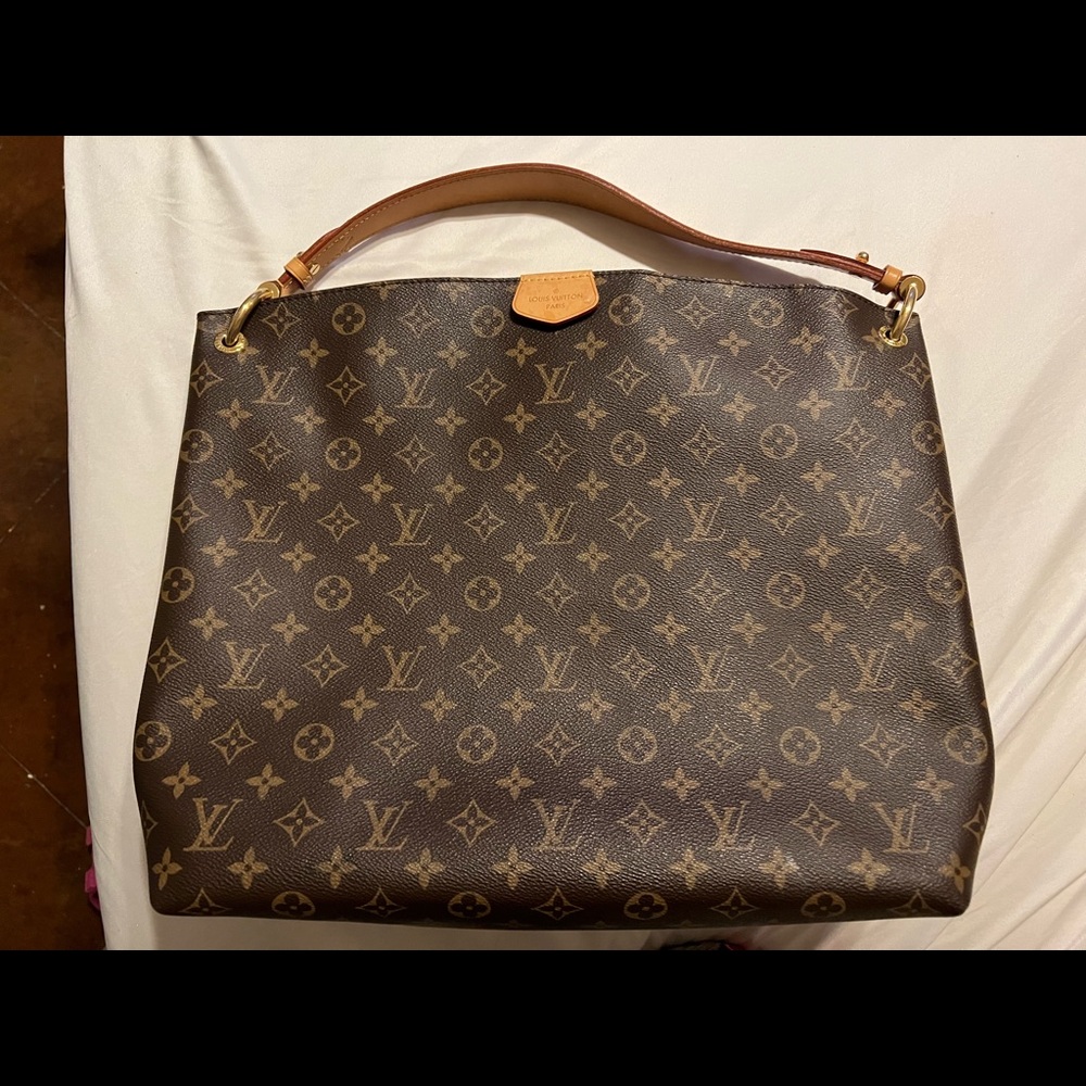 EUC Louis Vuitton Graceful MM bag (Peony)
